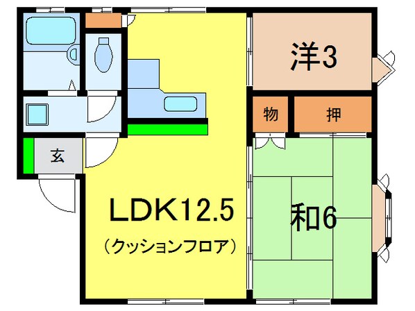 K.コートの物件間取画像